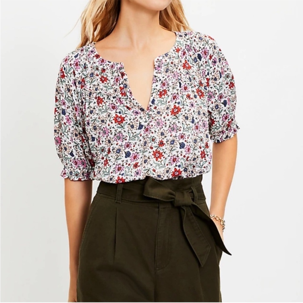 LOFT Floral Top